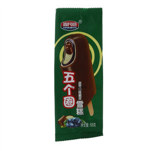 鑫民意五个圈（蓝莓口味脆皮雪糕）