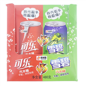 雅利源雪碧，可乐汽水糖