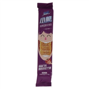 泡吧小脆番茄味焙烤型膨化食品