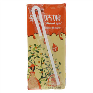 慕汁源采果姑娘甜橙味果味饮料