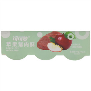 可可赞苹果猪肉松