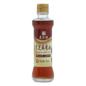 美食林黑芝麻香油