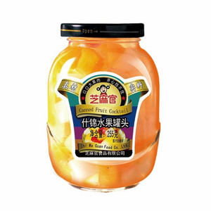 芝麻官什锦水果罐头