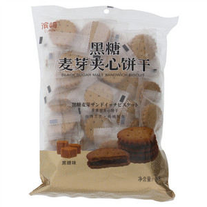 滨崎黑糖麦芽夹心饼干