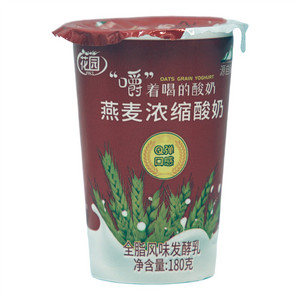 花园燕麦浓缩酸奶