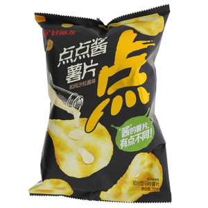 好丽友和风沙拉酱味点点酱薯片