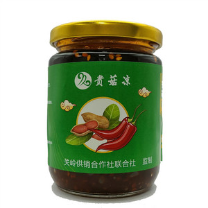 贵菇凉拌手系列农家花生辣椒酱