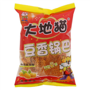 大地猫椒香麻辣味豆香锅巴