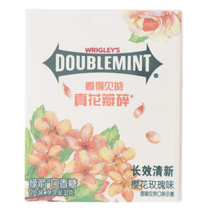 绿箭口香糖12片装 - 樱花玫瑰味
