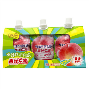 马马妈白桃味果汁C冻