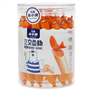 乐渔米小果原味三文鱼肠