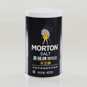 莫顿牌精制盐（未加碘）