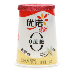 优诺优丝香草味0蔗糖风味发酵乳