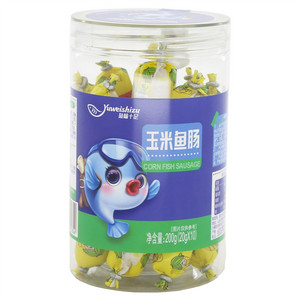 鱼味十足玉米鱼肠