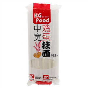 KG food中宽鸡蛋挂面