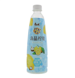 康师傅纯果乐Tropicana海晶柠檬柠檬味饮品SEA CRYSTAL LEMON500ml
