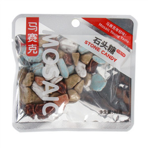 马赛克 分享包 40克巧克力味石头糖
