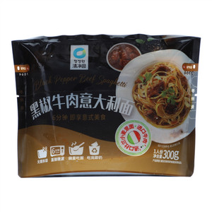 清净园黑椒牛肉意大利面