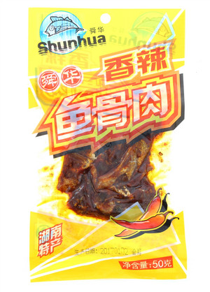 50g香辣鱼骨肉