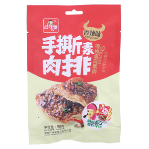90g香辣味手撕素肉排