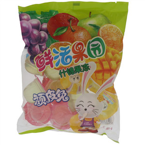 顽皮兔鲜活果园什锦果冻