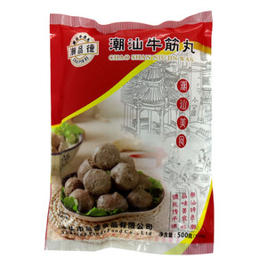 潮品德牛筋丸（速冻生制品）