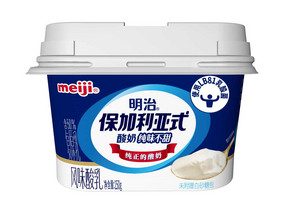 明治保加利亚式酸奶   纯味不甜