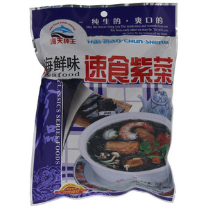 海天纯生海鲜味速食紫菜