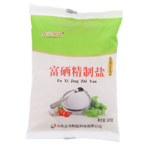 鲁元夙盐富硒精制盐