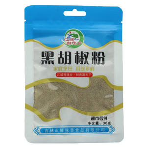 江城鲜味乡黑胡椒粉30g