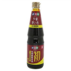 味达美初榨醇酿老抽500ML
