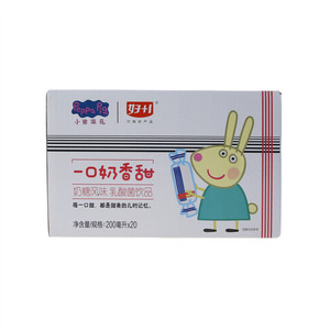 好+1小猪佩奇奶糖风味乳酸菌饮品