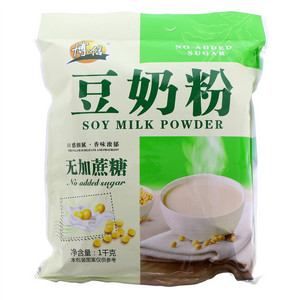 博信无添加蔗糖豆奶粉