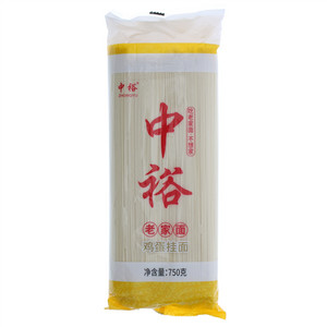 中裕老家面鸡蛋挂面750克