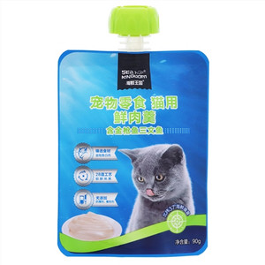 海鲜王国宠物零食猫用鲜肉羹