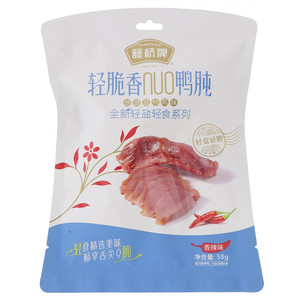 藤桥牌全新轻盐轻食系列香辣味轻脆香nuo鸭肫