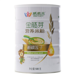 米素儿金胚芽核桃莲子营养米粉