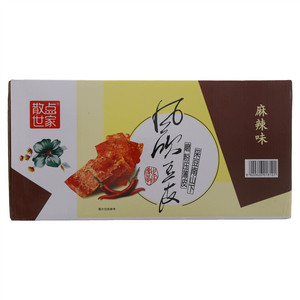 散点世家麻辣味风吹豆皮