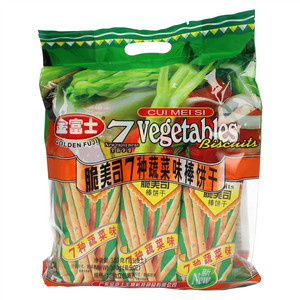 金富士脆美司7种蔬菜味棒饼干