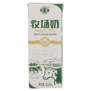 石埠牧场奶纯牛奶