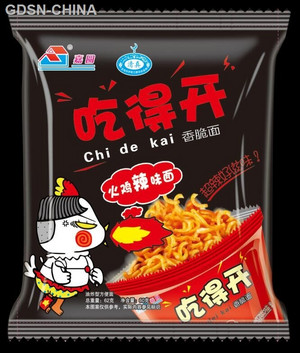嘉园吃得开火鸡辣味面香脆面