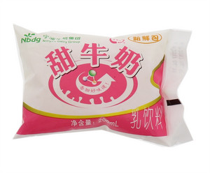 甜奶乳饮料200ml/袋