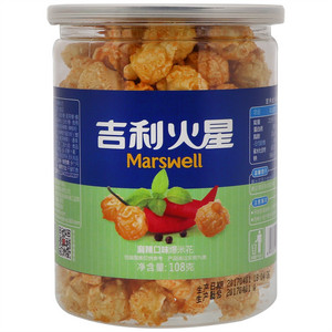 吉利火星麻辣口味爆米花108克