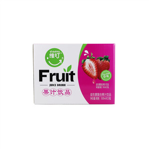 维叮草莓果汁