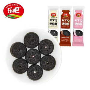乐吧KTQ迷你奥巧克力味夹心饼干
