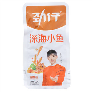 12g盒装劲仔小鱼糖醋味
