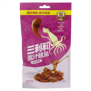 童记三利和烧烤味酱汁鱿鱼 