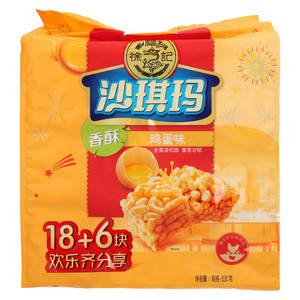 徐福记香酥鸡蛋味沙琪玛