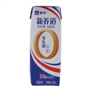 新养道零乳糖脱脂型牛奶