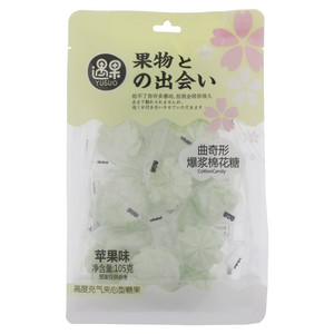 遇果 YUGUO苹果味曲奇形爆浆棉花糖